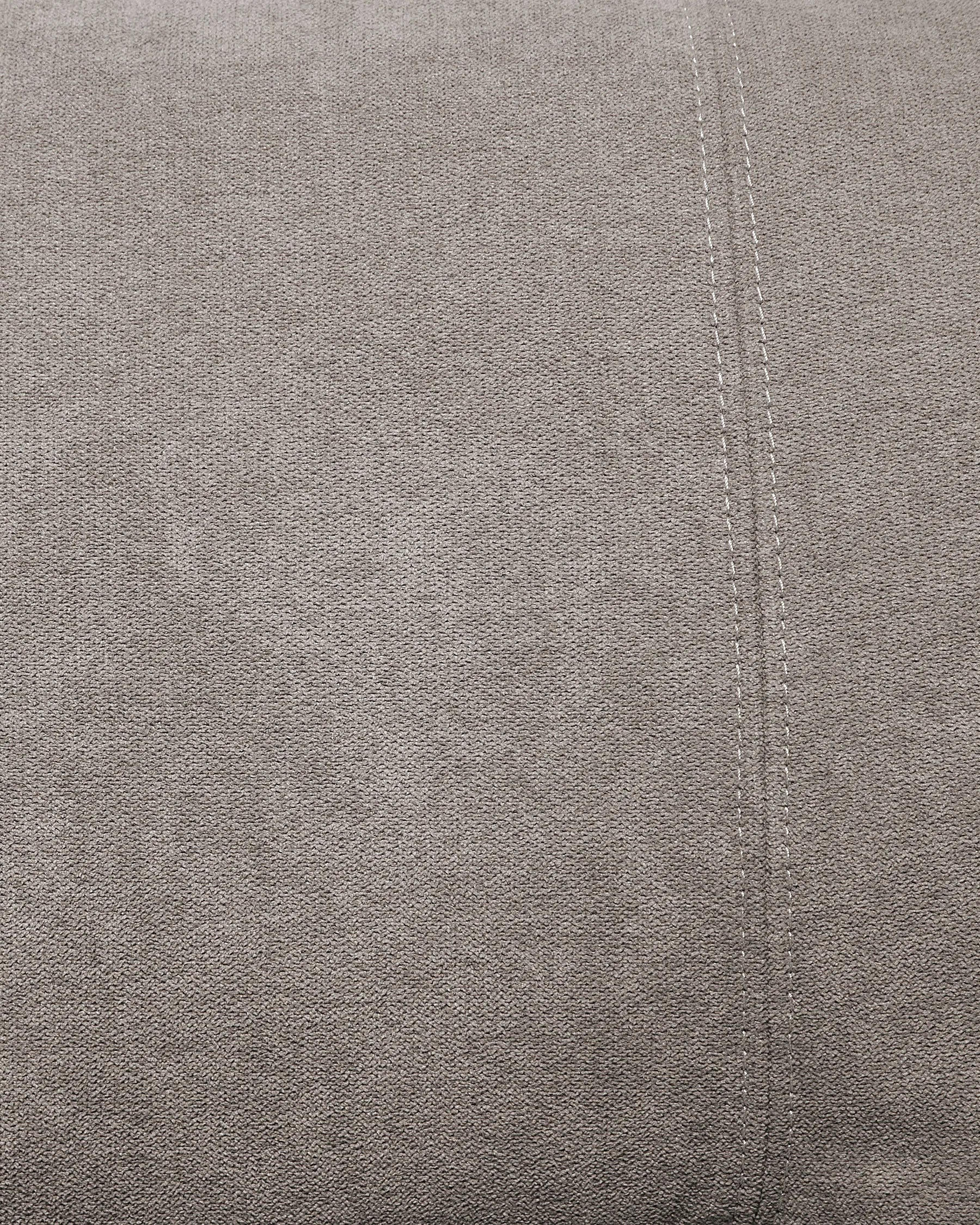 Recliner Chair BERGEN With Footrest Fabric Taupe