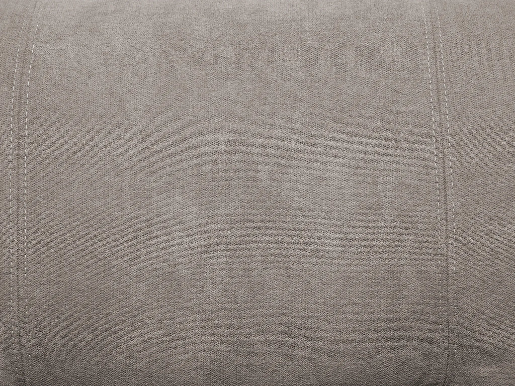 Manual Recliner Living Room Set 6 Seater BERGEN Fabric Taupe