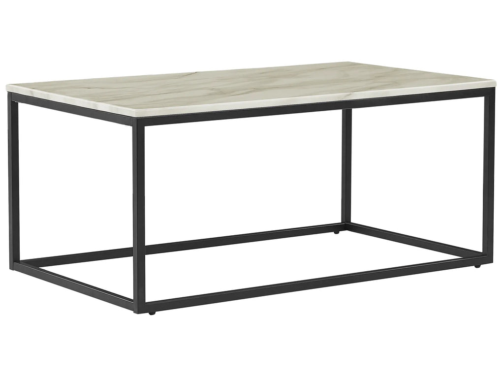 Coffee Table DELANO Marble/ Black