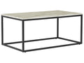 Coffee Table DELANO Marble/ Black