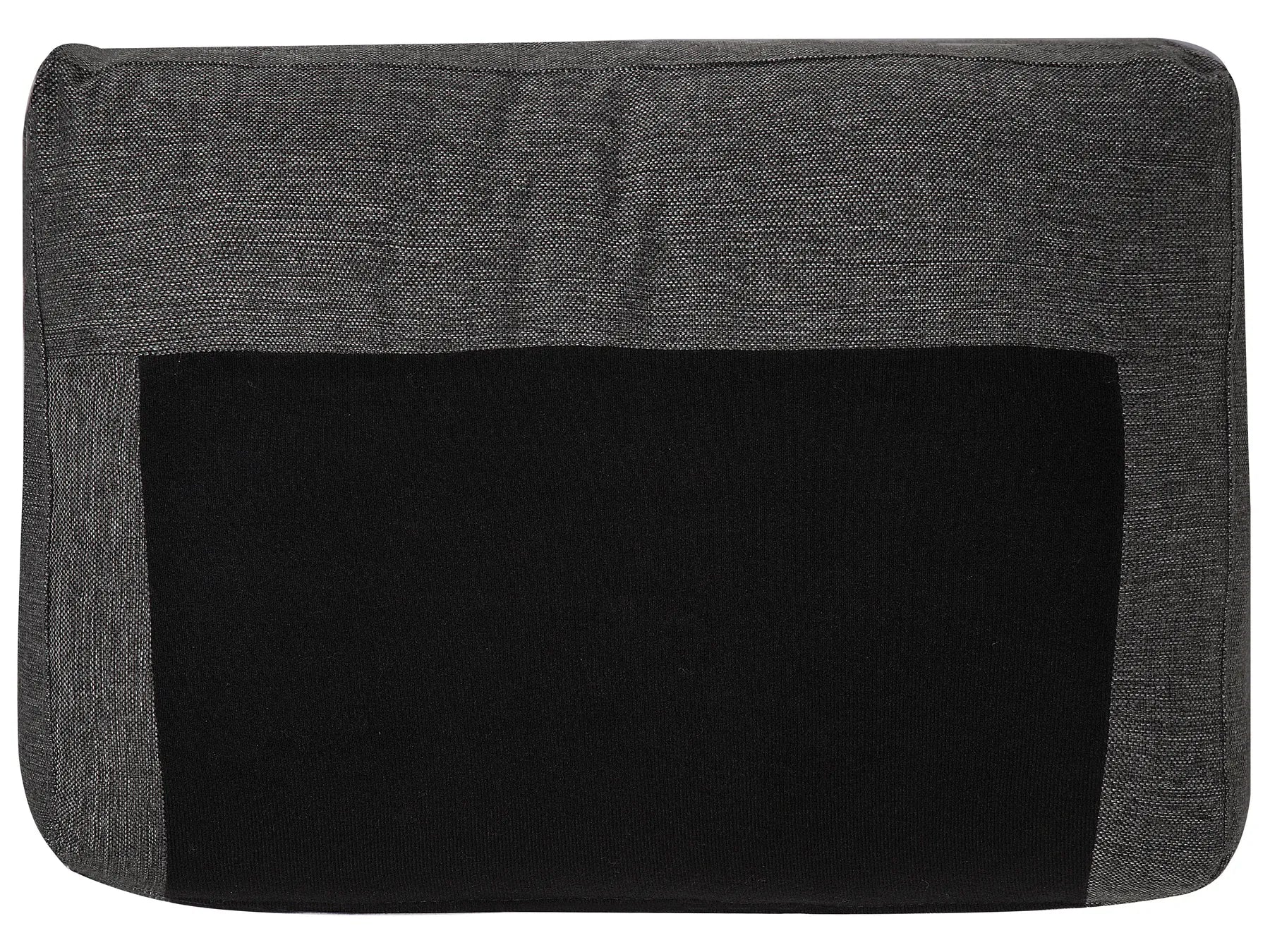 U-Shape Sofa Bed 5 Seater KARRABO Fabric Dark Grey with Storage