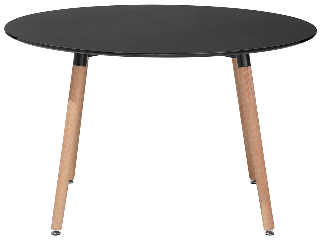 Dining Table BOVIO Black 120 cm 120 cm