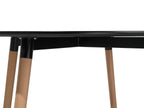 Dining Table BOVIO Black 120 cm 120 cm