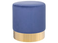 Pouffe SOPHIA Velvet Navy Blue