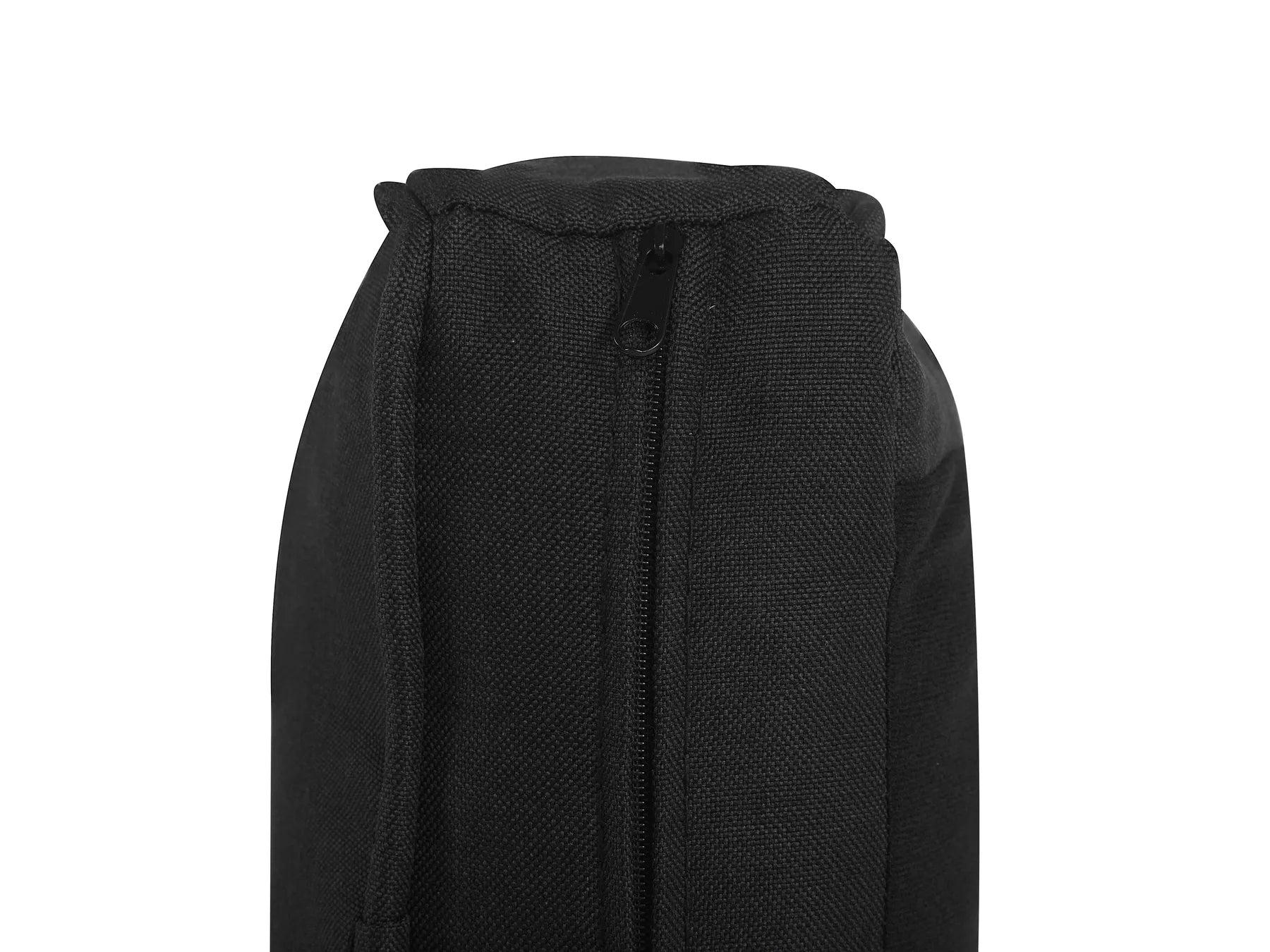 Corner Sofa Bed 3 Seater NESNA Fabric Black with Storage Left Hand