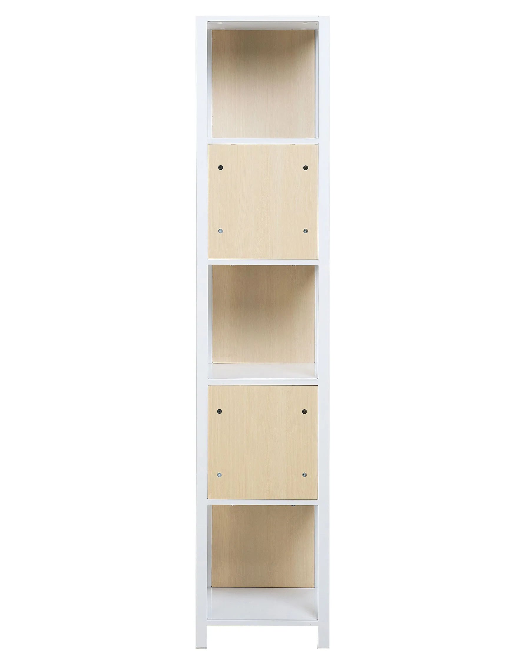 5 Tier Shelving Unit BOGOTA 165 cm White