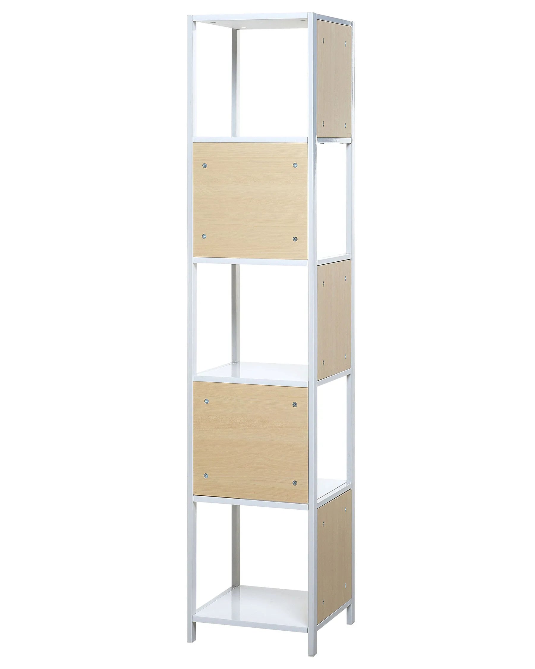5 Tier Shelving Unit BOGOTA 165 cm White