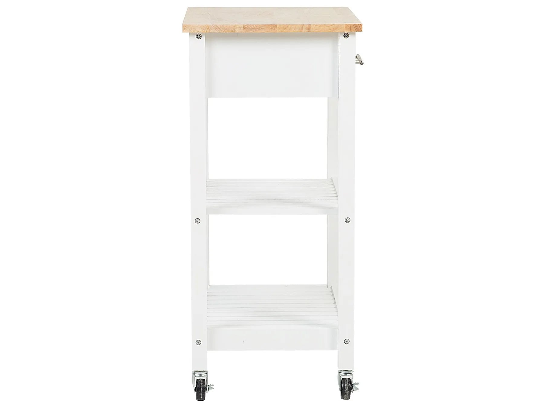 Kitchen Trolley HIUMA Wood White