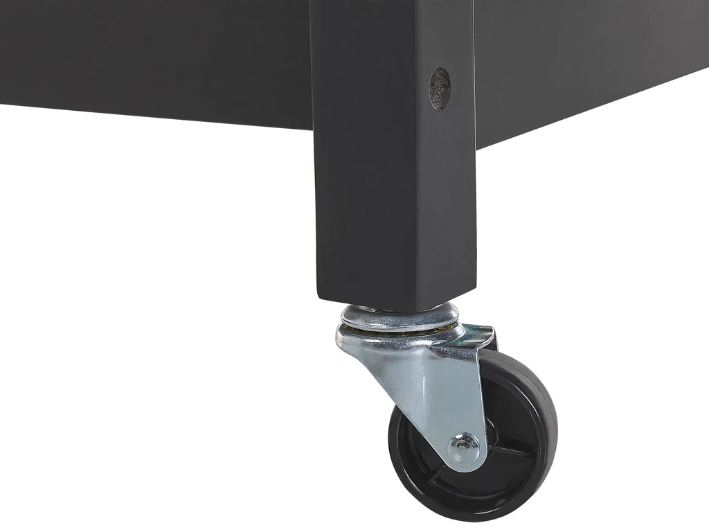 Kitchen Trolley HIUMA Wood Black