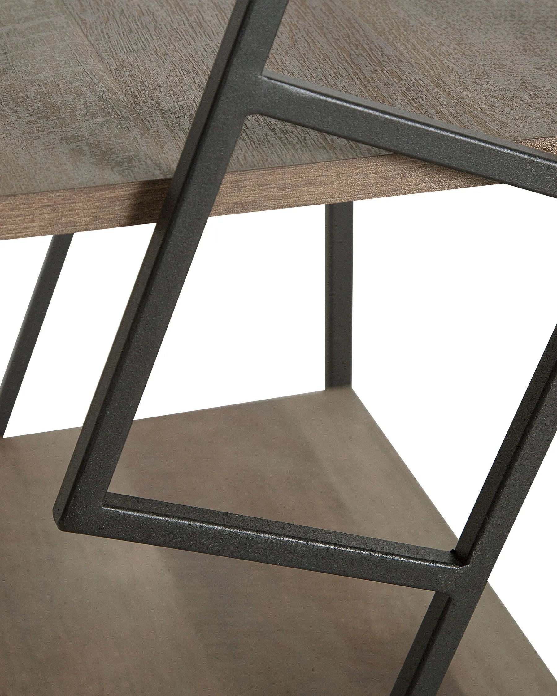 4 Tier Bookcase FORRES 143 cm Brown/ Black