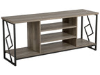 TV Stand FORRES Brown/ Black