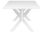 Dining Table LISALA White 180 cm 100 cm