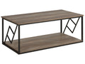 Coffee Table FORRES Brown/ Black