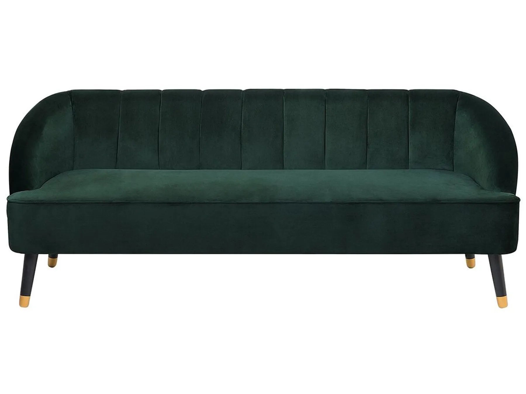 Sofa 3 Seater ALSVAG Velvet Emerald Green