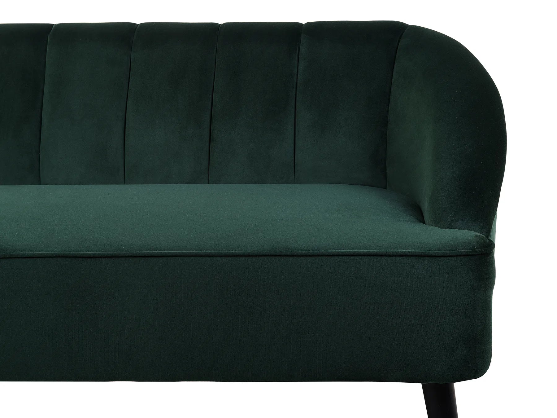 Sofa 3 Seater ALSVAG Velvet Emerald Green