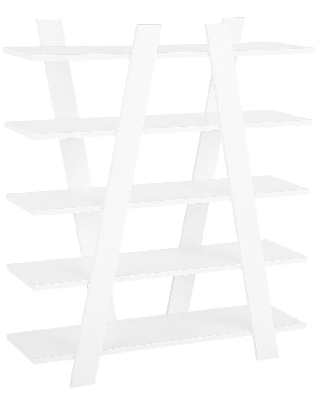 5 Tier Shelving Unit ESCALANTE 116 cm White