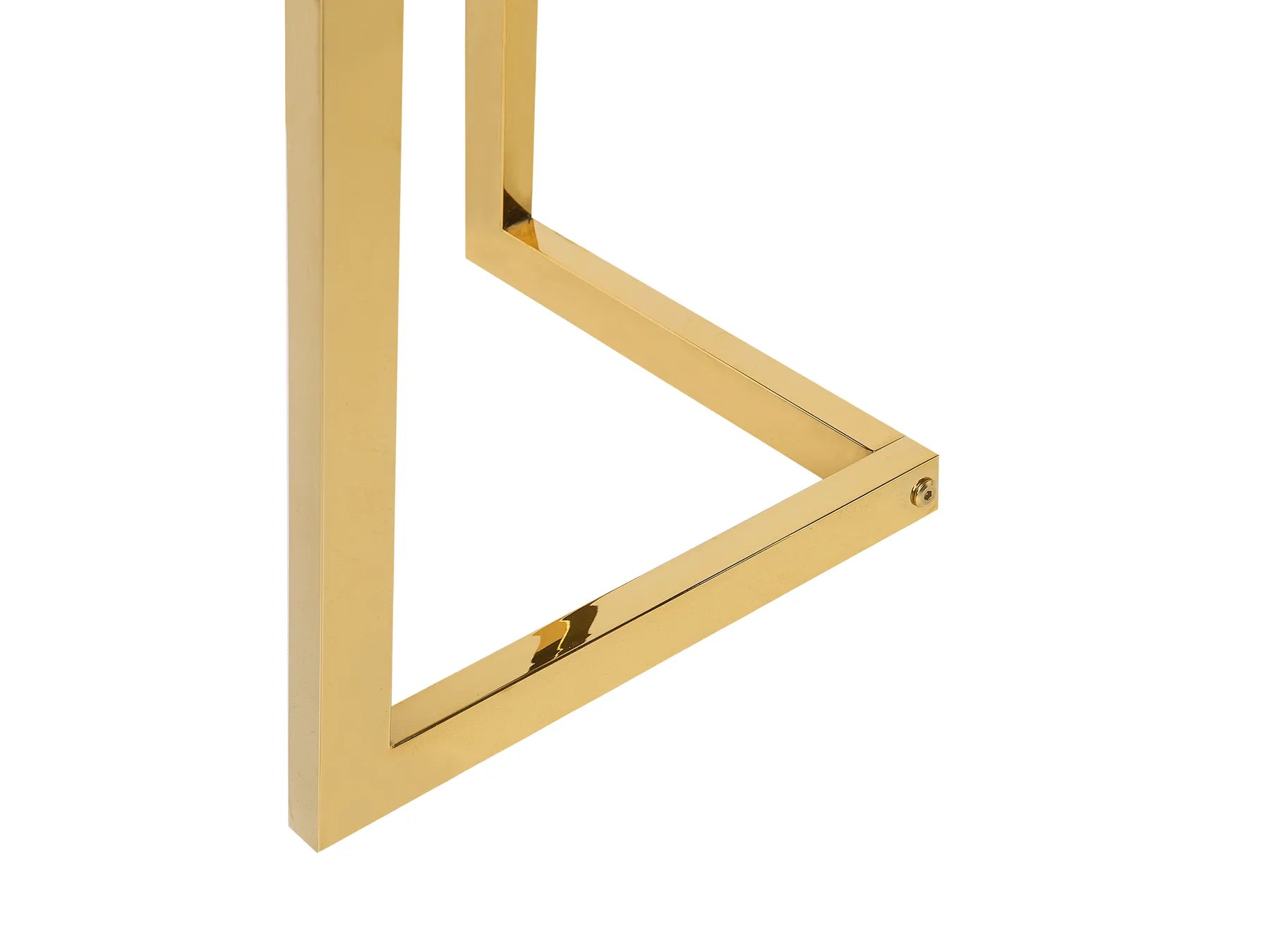 Coffee Table FRESNO Glass Gold