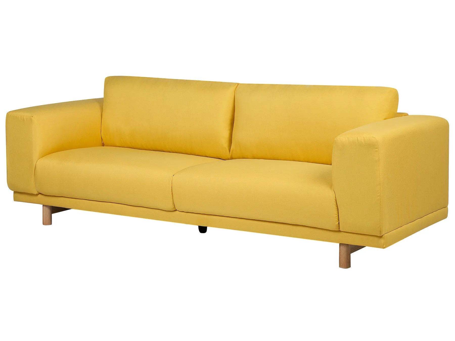 Sofa 3 Seater NIVALA Fabric Yellow