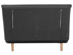 Single Sofa Bed SETTEN Fabric Dark Grey