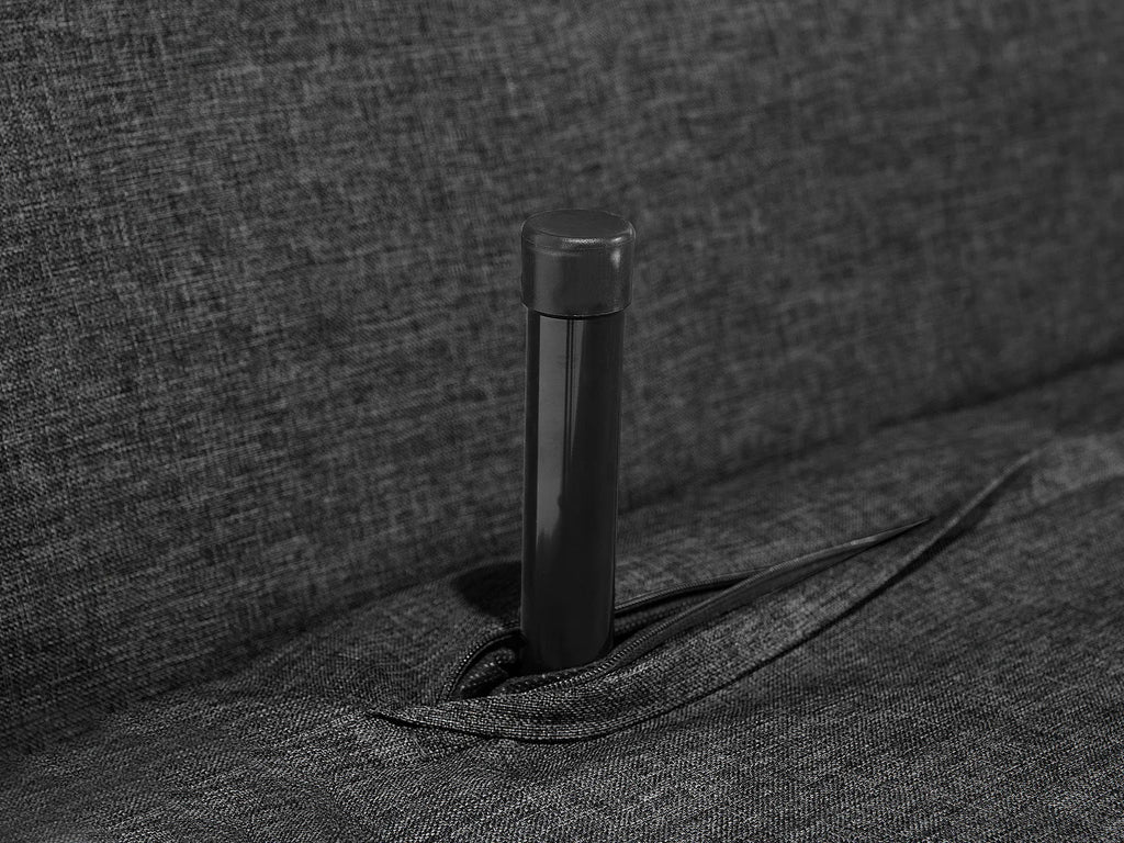 Single Sofa Bed SETTEN Fabric Dark Grey