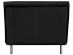 Single Sofa Bed FARRIS Fabric Black