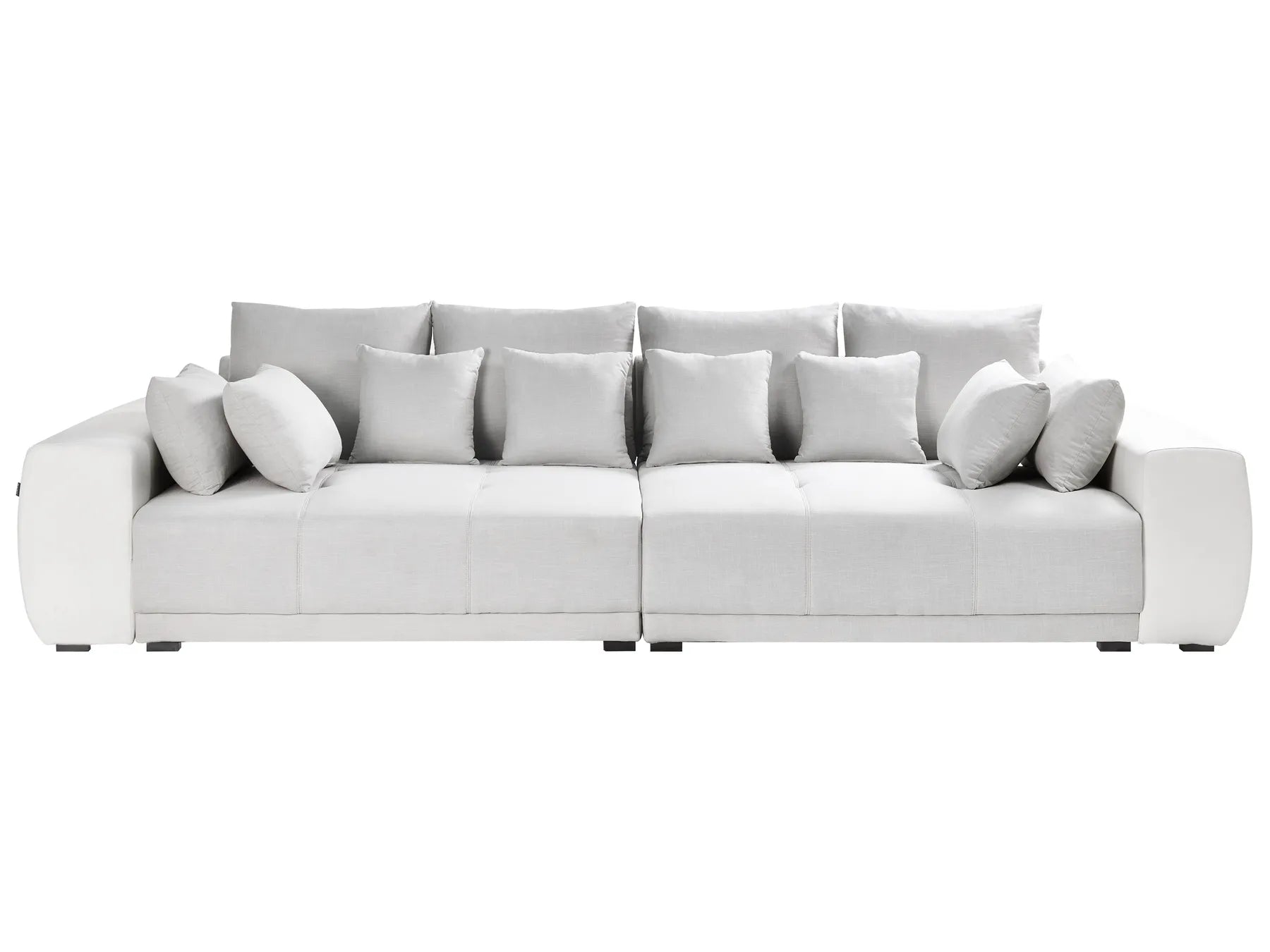 Sofa 4 Seater TORPO Fabric Light Beige