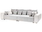 Sofa 4 Seater TORPO Fabric Light Beige