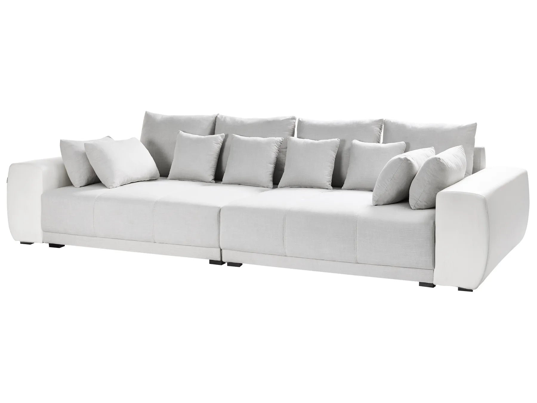 Sofa 4 Seater TORPO Fabric Light Beige