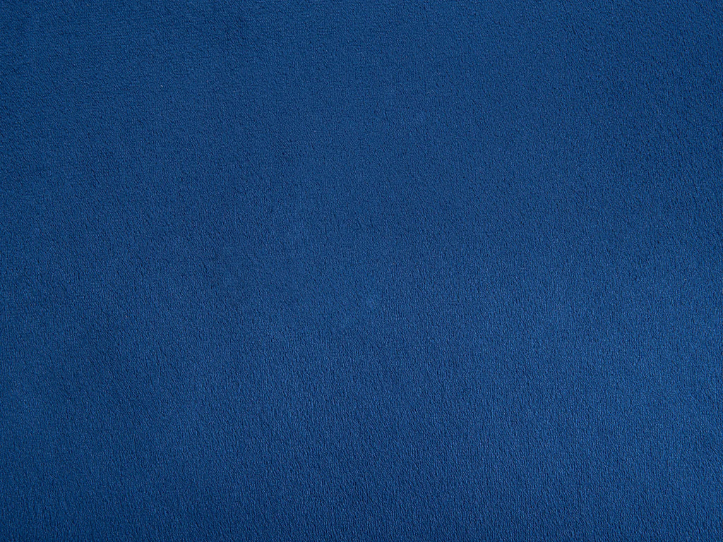 Left-Hand Chaise Lounge BIARRITZ Velvet Navy Blue