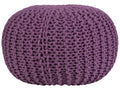 Pouffe CONRAD Cotton Purple