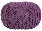 Pouffe CONRAD Cotton Purple
