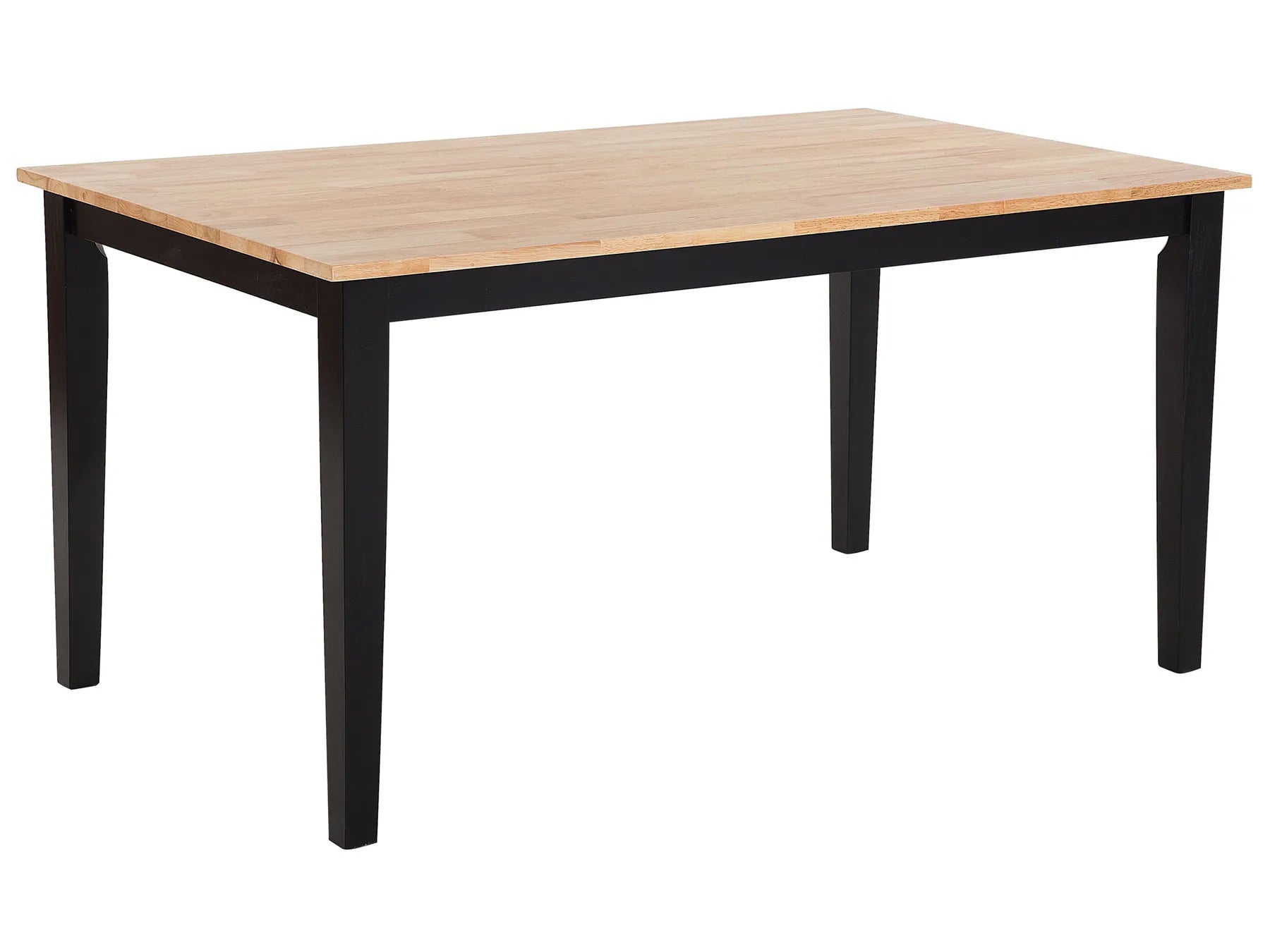 Dining Table HOUSTON Brown/ Black 120 cm 75 cm Wood