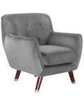 Armchair BODO Velvet Grey