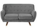 Sofa 2 Seater BODO Velvet Grey