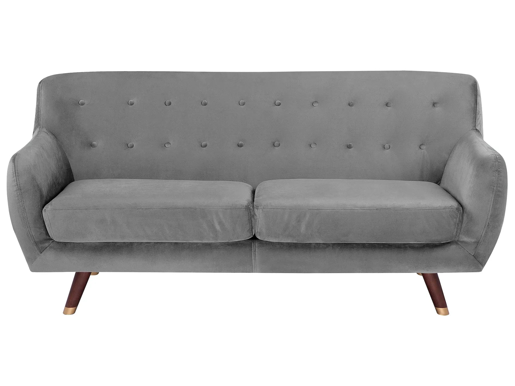 Living Room Set 6 Seater BODO Velvet Grey