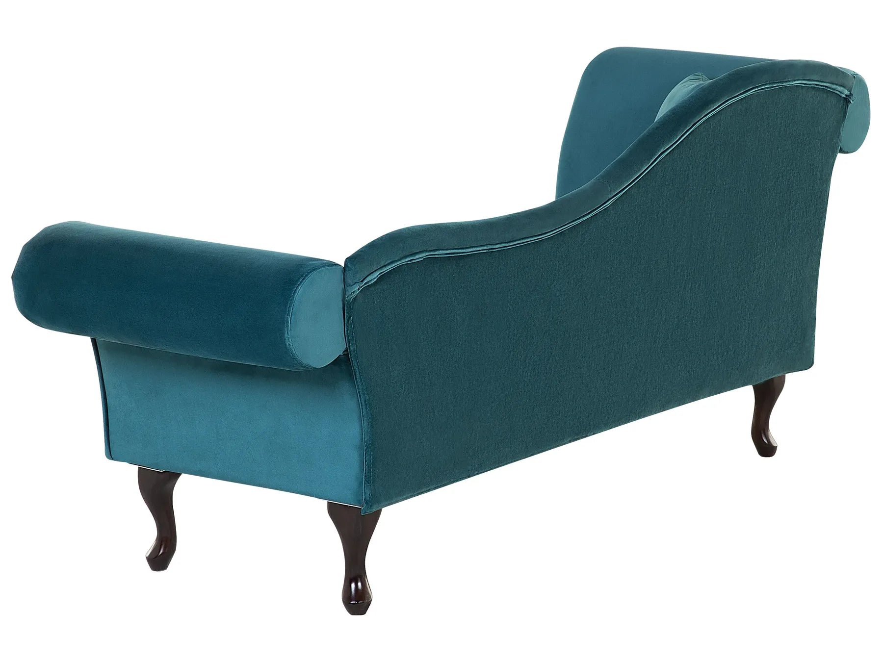 Left-Hand Chaise Lounge LATTES Velvet Teal