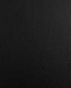 Set of 2 Bar Chairs PEORIA Faux Leather Swivel Black