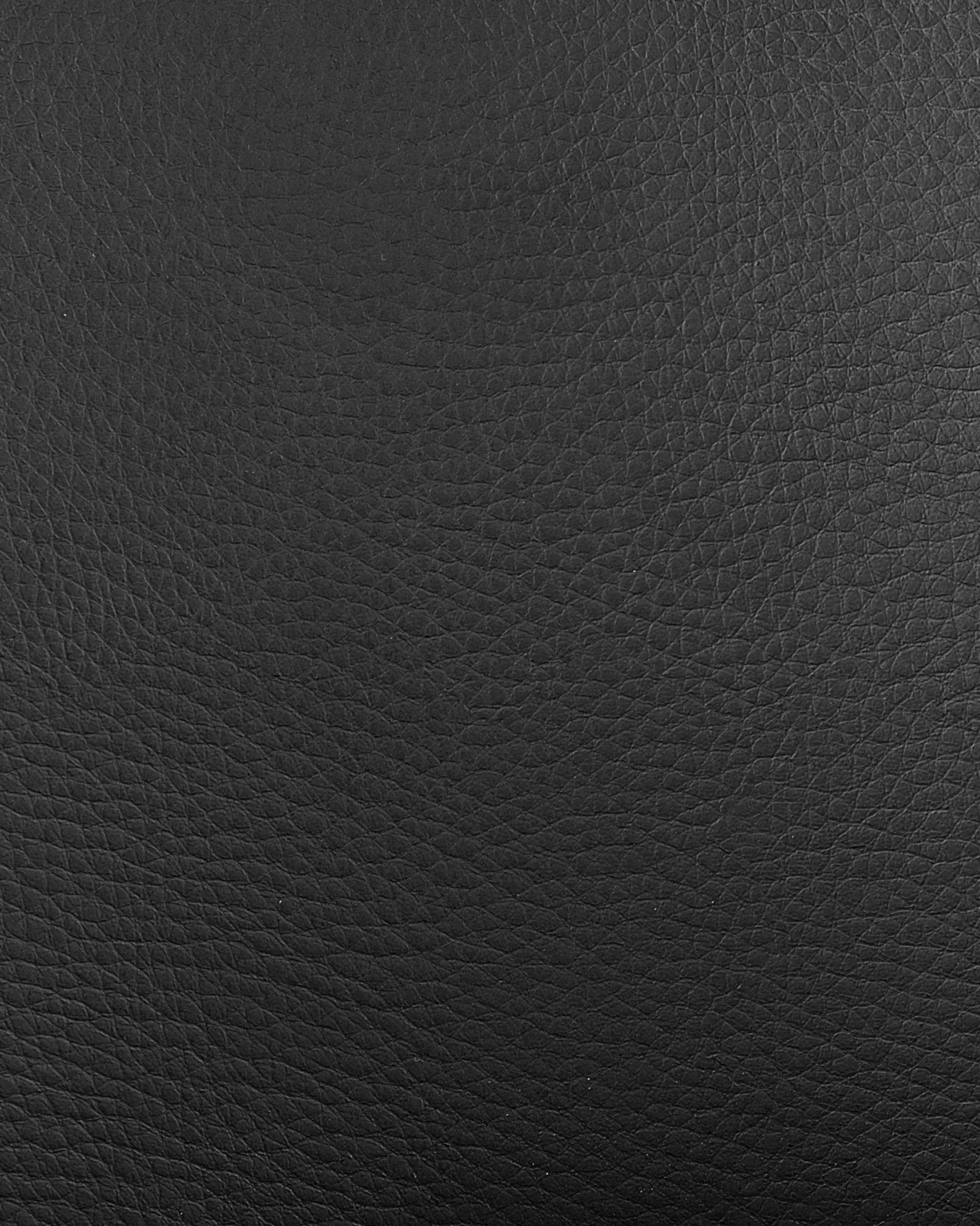 Set of 2 Bar Chairs CONWAY Faux Leather Swivel Black