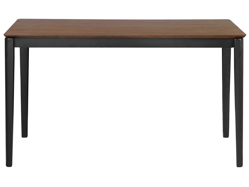 Dining Table Dark Walnut 135 cm 80 cm