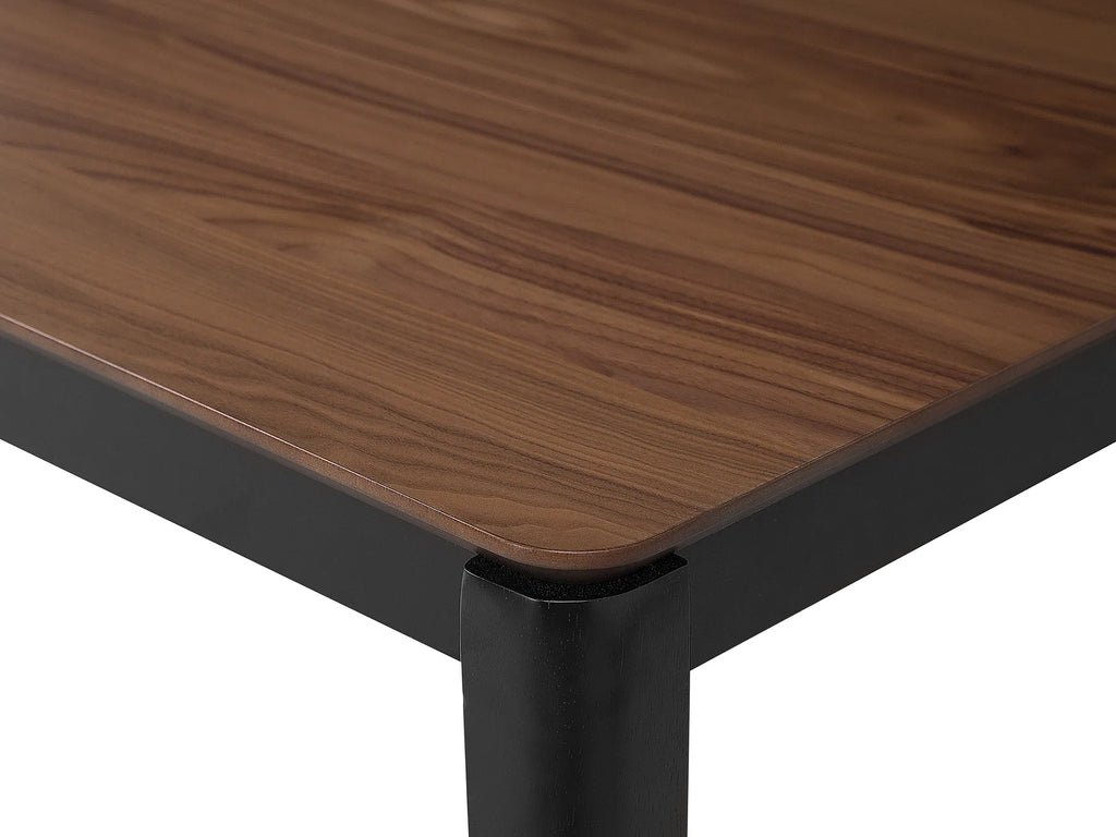 Dining Table Dark Walnut 135 cm 80 cm