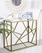 Console Table ORLAND Glass Gold