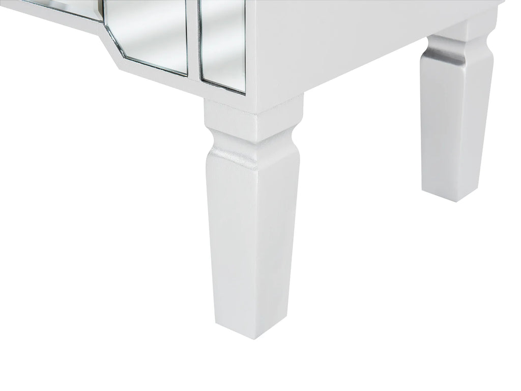 TV Stand NICEA Mirrored Silver