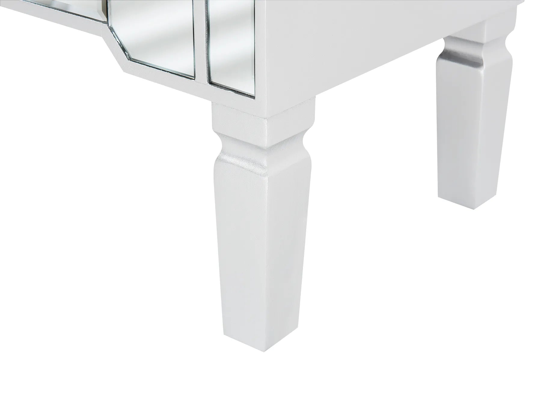 TV Stand NICEA Mirrored Silver