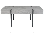 Coffee Table ADENA Grey Concrete Effect