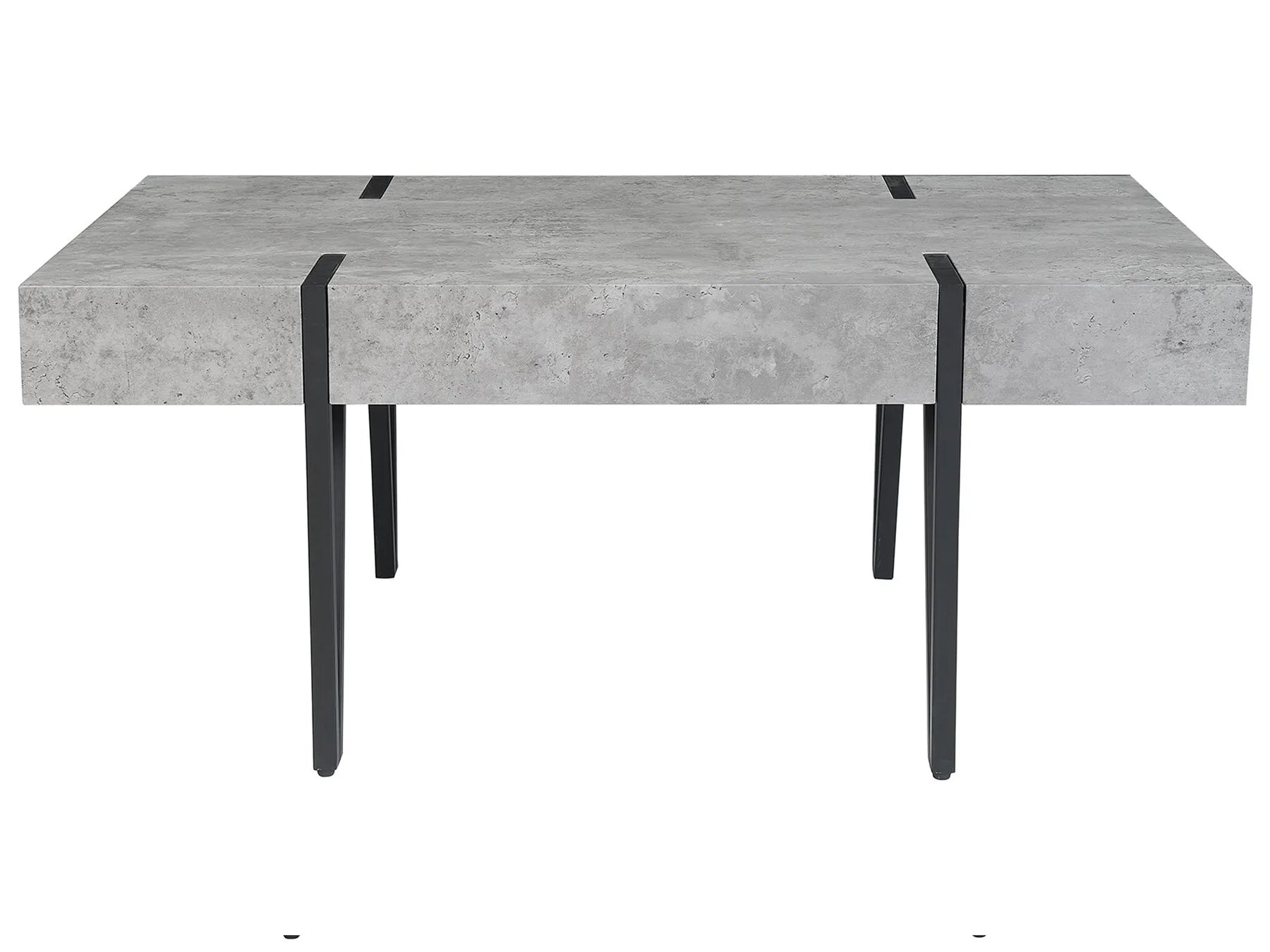 Coffee Table ADENA Grey Concrete Effect