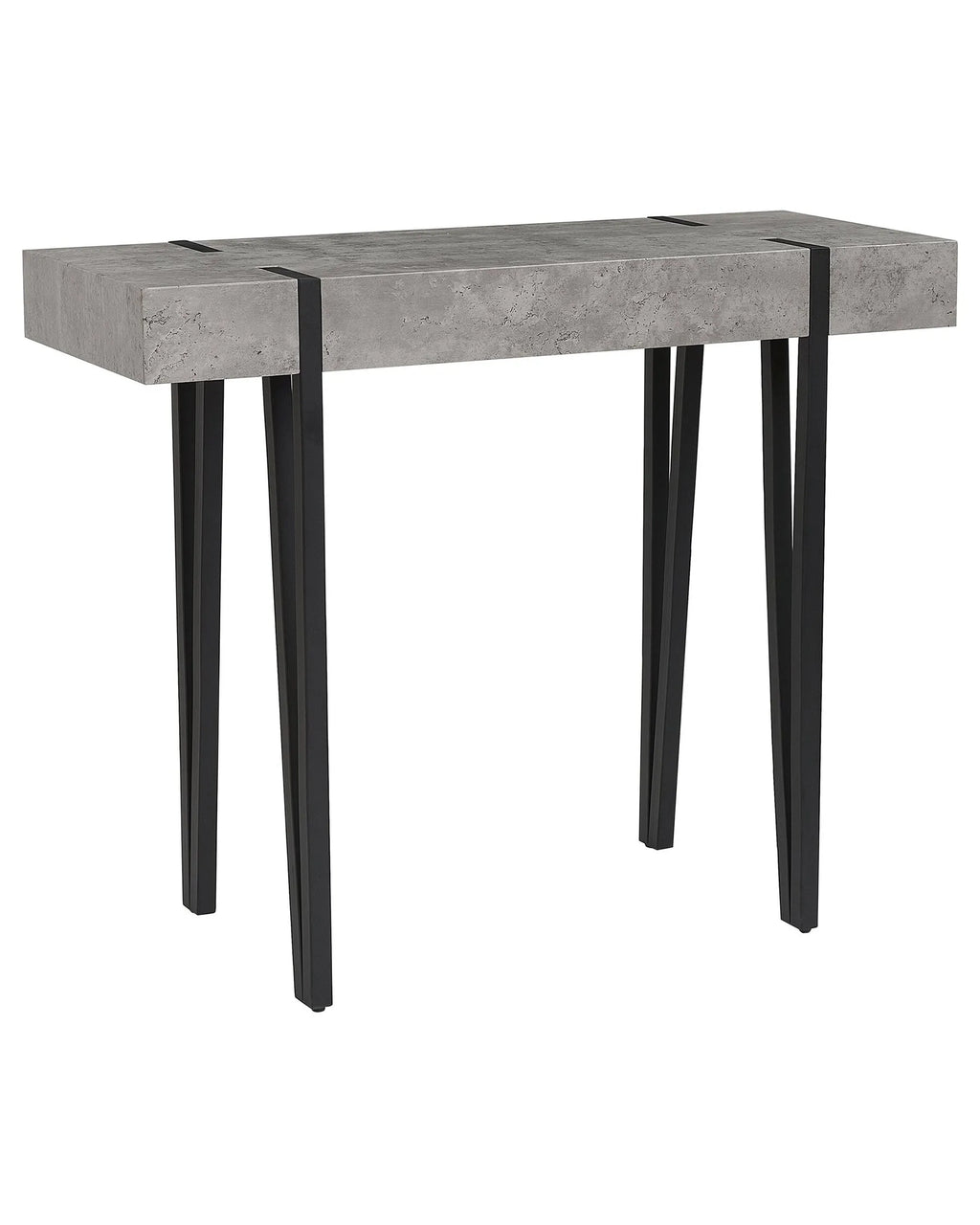 Console Table ADENA Grey Concrete Effect