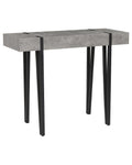 Console Table ADENA Grey Concrete Effect