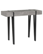 Console Table ADENA Grey Concrete Effect