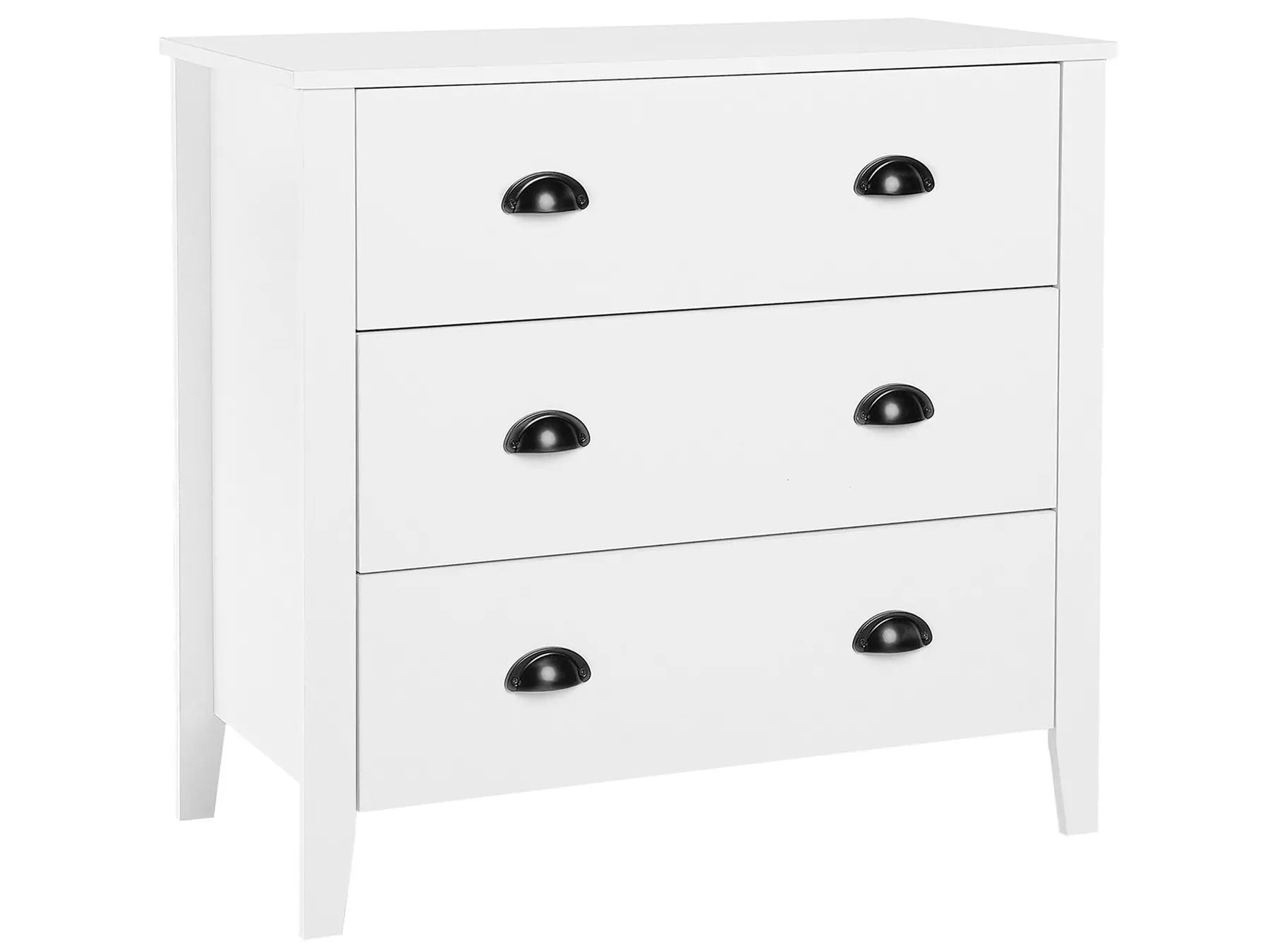 3 Drawer Chest DONOVAN White