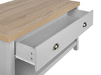 Coffee Table CLIO Light Grey with Storage